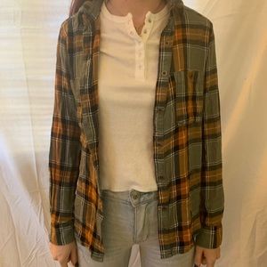Green and Yellow Flannel